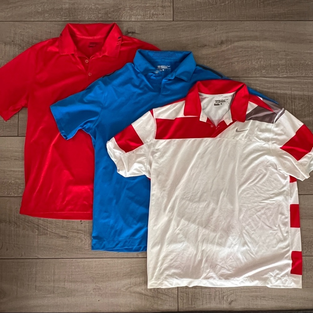 Nike Golf Dri Fit Polos